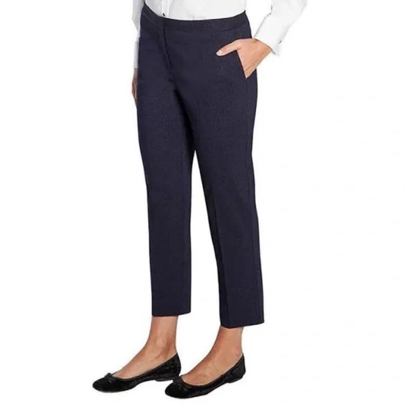 Mario Serrani | Pants & Jumpsuits | Mario Serrani 6w X 27l Blue Tummy  Control Slim Fit Dress Pants | Poshmark